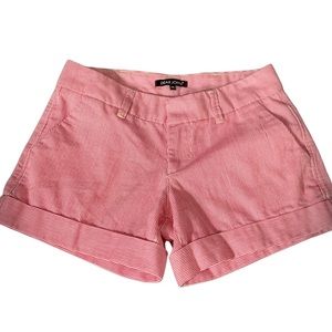 Dear John Cuffed Pink Pinstripe Shorts